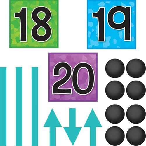 Really Good Stuff EZ Stick Jumbo Number Line - 66 Pieces