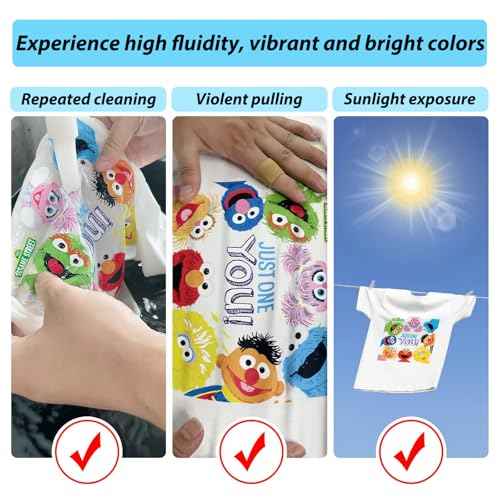 DTF White Ink - 1000ML DTF Transfer Ink for PET Film, Premium Pigment Ink Refill for P600 P800 DX5 DX7 R1390 XP600 i3200 4720 5113 Printers, High Fluidity & Coverage (33.8oz, White)