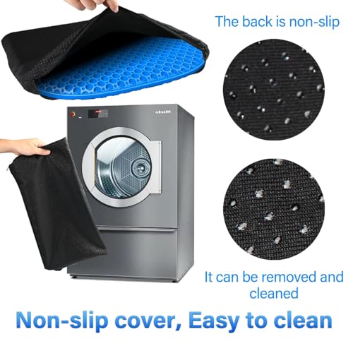 TONINT Gel Seat Cushion Medium, 17x15x1.2 in – Large, washable cover, anti-slip