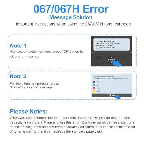 2 Pack - 067H Black Toner Cartridge Replacement for Canon 067H 067 Toner Cartridge High Yield for Color imageCLASS MF656Cdw MF654Cdw MF653Cdw LBP631Cw LBP632Cdw MF650C LBP630C Series Printer