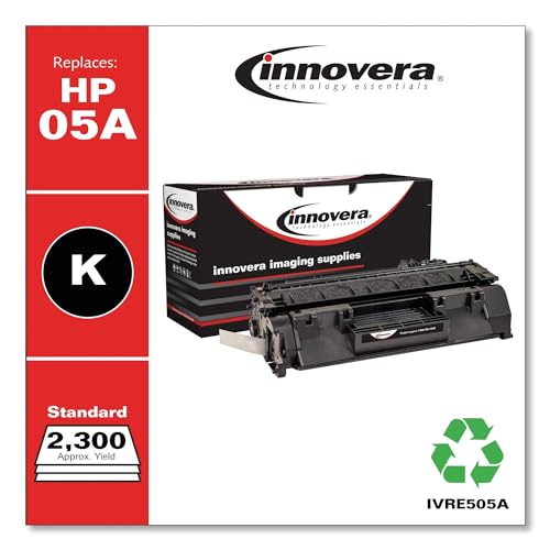 Innovera IVRE505A 2300 Page-Yield Remanufactured Toner Replacement for 05A (CE505A) - Black