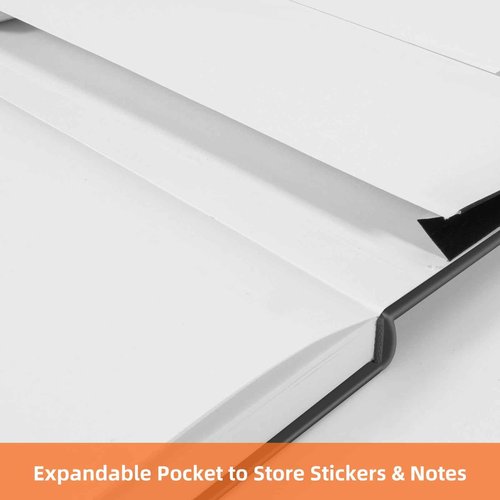 BOSSAND 20 Pack Lined Journal Notebooks Bulk, A5 Journals for Writing, 200 Pages 100 GSM Thick College Ruled Paper, Hardcover, 8.25 inches x 5.75 inches, Black