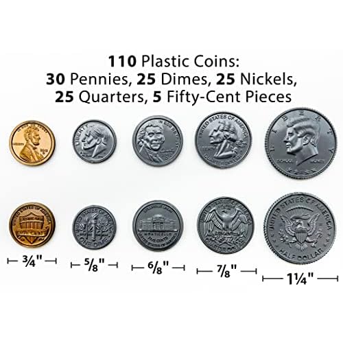 Teacher Created Resources Play Money: Assorted Coins (TCR20639)