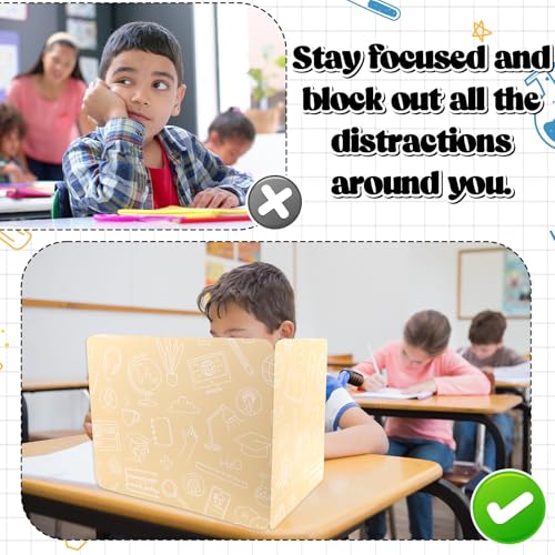 12 Pack Student Privacy Folders with Testing Dividers for Classroom & Office