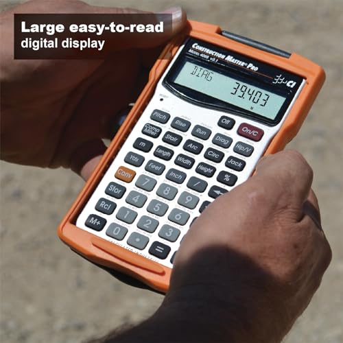 Calculating Industries Construction Master Pro Advanced Construction Math Calculator - Handheld