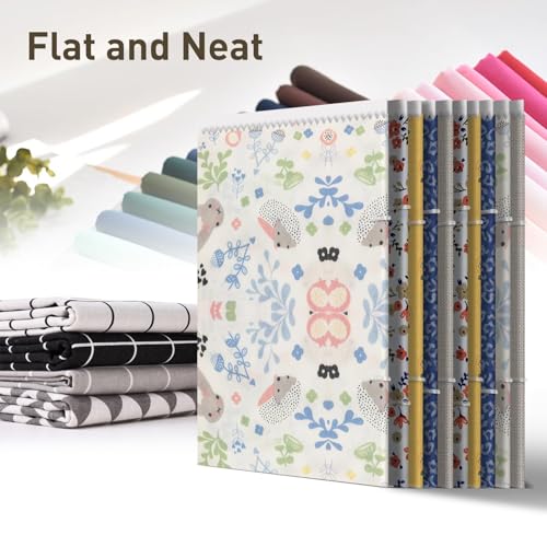 Set of 100 Fabric Organizer Boards 7.5 x 10.5 Inches with 400 Clips for Fabric & Magazine Storage