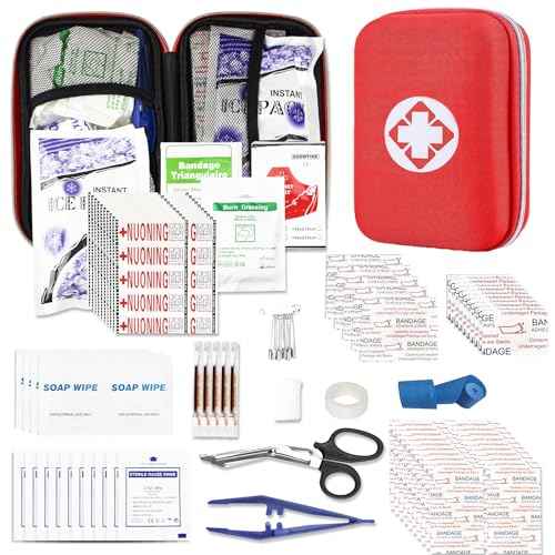 First Aid Kit Home 274PCS Emergency Kit Home Supplies First Aid Kits for Car Camping Essentials for Adventures Boat Public