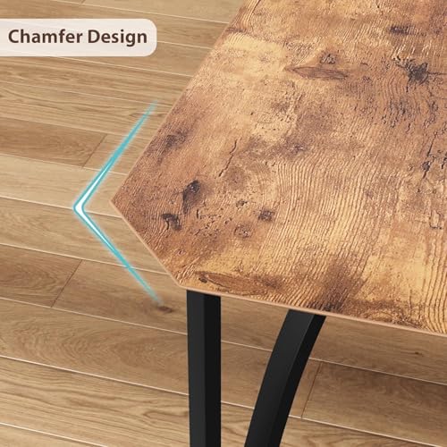 IDEALHOUSE Dining Table Set for 2 – Farmhouse Kitchen Table with 2 Chairs