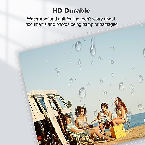 Bonsaii 3mil Thermal Laminating Sheets - 100 Letter Size Clear Pouches