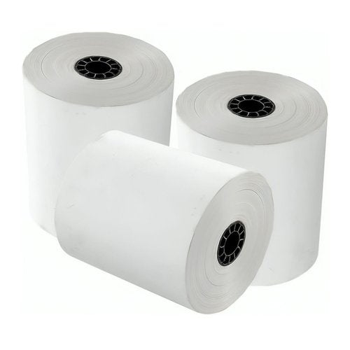 BAM POS 3 1/8” x 230’ Thermal Receipt Paper Rolls - BPA Free - Credit Card Paper - Point of Sale Cash Registers - 30 Rolls Per Case