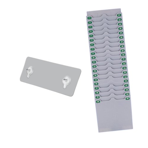 Generic Allocation of The Time Card Holder Employee Allocation on The Expandable Time Card to The Office in The, 40 Slots