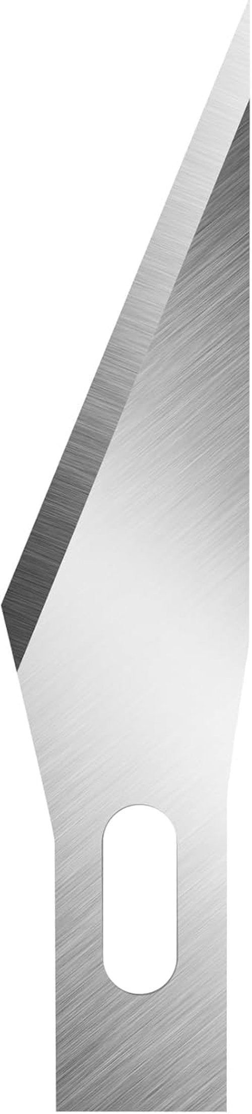 DIYSELF Exacto Knife Blades - 50 High Carbon Steel Blades with Storage Case for Crafts & Scrapbooking