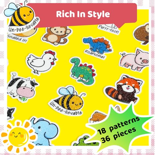 36 Sensory Stickers Calm Strips for Anxiety Relief & Stress Reduction