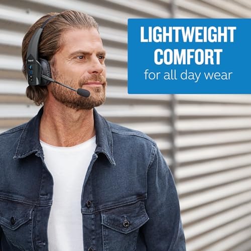BlueParrott B350-XT Bluetooth Headset Noise-Canceling Wireless Headphones