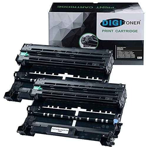 Compatible DR820 Drum Unit Replacement for BrotherDR820 DR-820 Drum Unit Compatible with Brother TN880 TN850 TN820 Laser Printer [2 Pack]