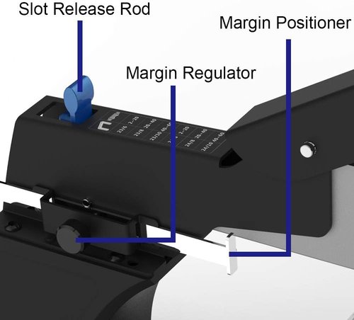Rayson SH-03 Heavy Duty Saddle Stapler - Versatile Manual Stitching for Saddle & Flat Stapling