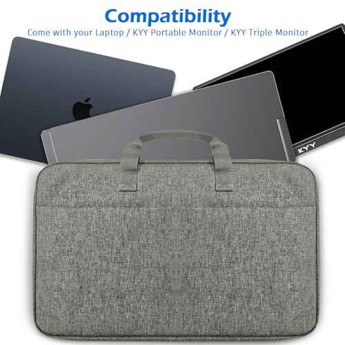 KYY Carrying Bag for Portable Monitor of KYY K3 / K3-1 / K3-2 / K3-3 / K5-3 / X90 / X90A / X90D