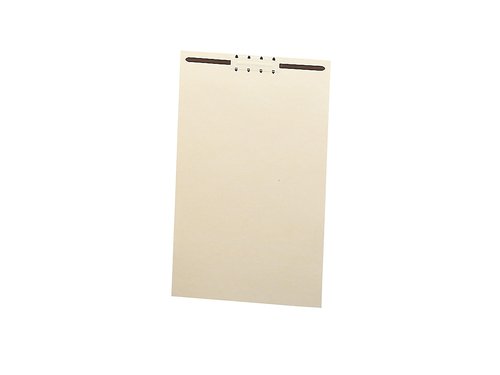 Smead Manila File Backs with 2" Fastener, Legal Size, Manila, 100 per Box (35521)