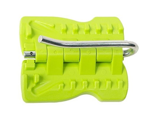 The Original Fat Ivan Fold Up Doorstop Wedge with Magnet Green (Pack of 2)