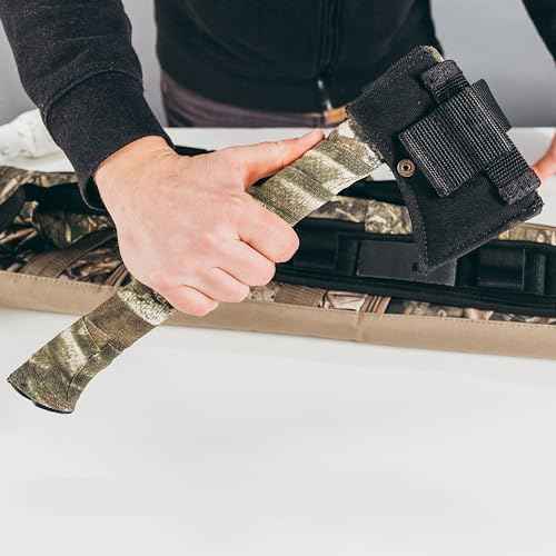 GEAR AID Camo Form Self-Cling and Reusable Fabric Camouflage Wrap, Adds Grip and Shield Hands from Hot or Cold Surfaces to Protect You and Your Equipment, Kryptek Highlander, 2¡± x 144¡± Roll, 2 Pack