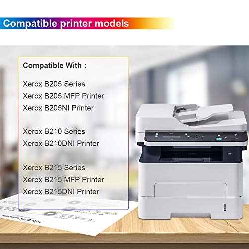 Compatible B205 B210 B215 Drum Cartridge 101R00664 Replacement for Xerox B210DNI B205NI B215DNI Printer, Black 1-Pack (10,000 Pages)
