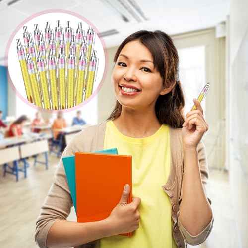 100 Pcs Teachers Pens Bulk Christmas Teacher Appreciation Gifts Cute Ballpoint Pens Christmas Stocking Stuffer Thank You Gifts for Woman Nurse Coworker Staff Office Writing Stationery Supply