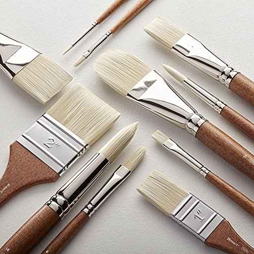 Winsor & Newton Artists' Oil Synthetic Brush, Flat #20