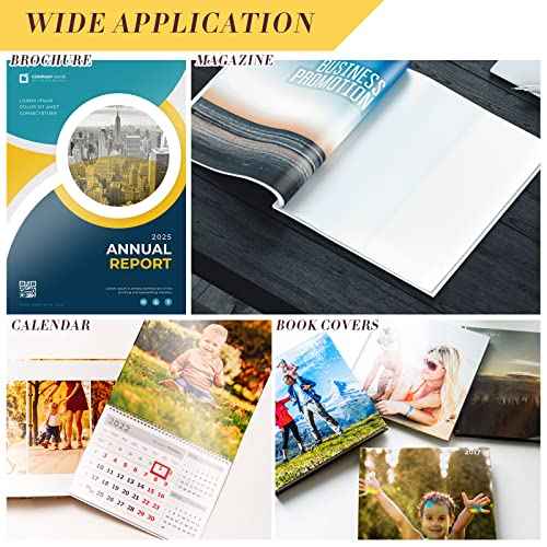 Fainne 800 Sheets Photo Paper 4x6 in Glossy Double Sided 54lbs 9.5mil 200gsm Photo Paper Glossy Card Stock for Inkjet Printing Printer Making Pictures Calendar Greeting Card Printing