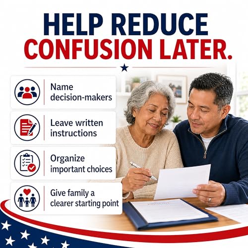 Durable Financial & Healthcare Power of Attorney Kit with Instructions – 2 in 1