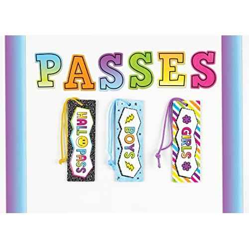 Teacher Created Resources Brights 4Ever Magnetic Hall Pass (TCR77061)