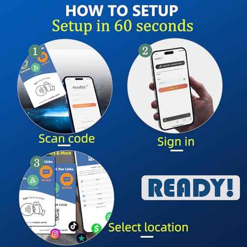 Multi-Link Review Tap Card & Social Media Sign (5 pack) ? NFC & QR Code Sign- Follow Us & Review Us Card | Connect All Your Links: Reviews, Instagram, Facebook & Booking | No App, No Sub