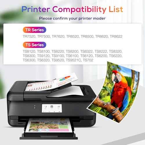 5 Pack 280 281 XXL Ink Cartridge Replacement for Canon 280 281 PGI-280XXL CLI-281XXL to use with Pixma TR8520 TS9120 TS6120 TR8620 TR8620a TS6320 TR7520 TS6220 Printer