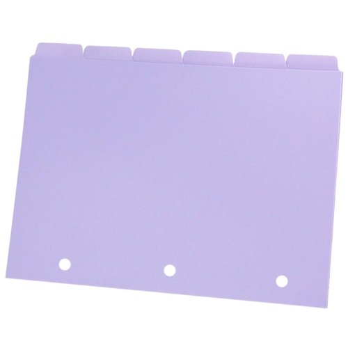 Gatuida 8pcs Aesthetic Binder Dividers Page Markers for Organizing Notebooks Journal and Reports Daily Use Tabs Soft for