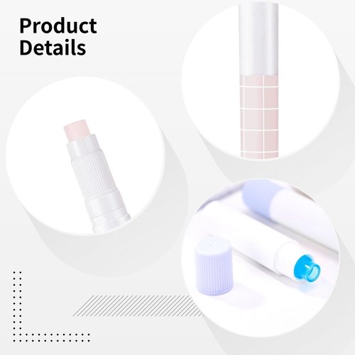 Glue Stick Refills for Pen-Style Adhesive, 11 Packs Replacement Cartridges, Grid Pattern Design, Pastel Colors, Compatible with Standard Pen-Style Glue Applicators