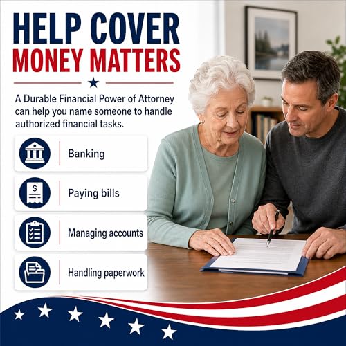 Estate Planning Kit 4-in-1: Will, Durable POA, Healthcare POA & Living Will – Attorney-Drafted Templates