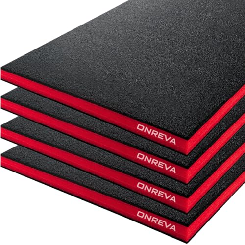 ONREVA Tool Box Foam Organizer 22x18x1 inch 4Pack, Kaizen Sheets for