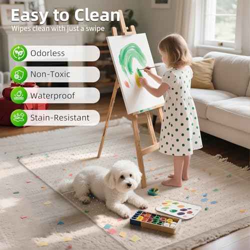 Office Chair Mat for Carpet: 36"x48" Computer Desk Floor Mat -PVC Plastic Rug Carpet Protector Mats for Gaming Chair Under Desk Pad for Rolling Chair,Desk Chair mat,Ship Flat