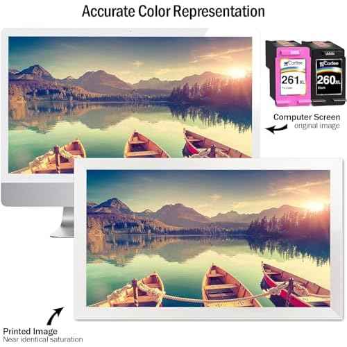 Cartlee Compatible Ink Cartridges Replacement for Canon 260 and 261 Ink Cartridges for Canon TS6420 260xl 261 for TS6400 PG-260 TS5320 2pk