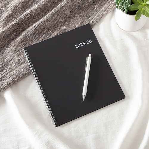 Blue Sky 2025-2026 Monthly Academic Year Planner Calendar, July 2025 - June 2026, 8" x 10", Monthly Layout, Flexible Cover, Wirebound, Laminated Tabs, Enterprise