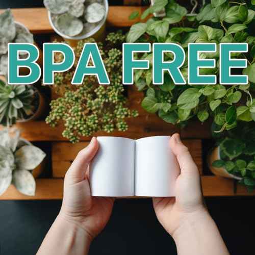 2 1/4" x 150' 1 Ply Bond White Paper 50 Rolls 2.25 inch x 150 ft Adding Machine Kitchen Receipt Printer POS System Cash Register Compatible with Epson SNBC Star Sam4s Ellix Bixolon (50 Rolls)