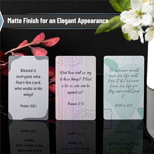 Mr. Pen- Prayer Cards, 70 Unique Bible Verse Cards, Mini Scripture Cards, Prayer Cards for Women and Men, Scripture Cards with Bible Verses, Christian Cards, Scripture Prayer Cards
