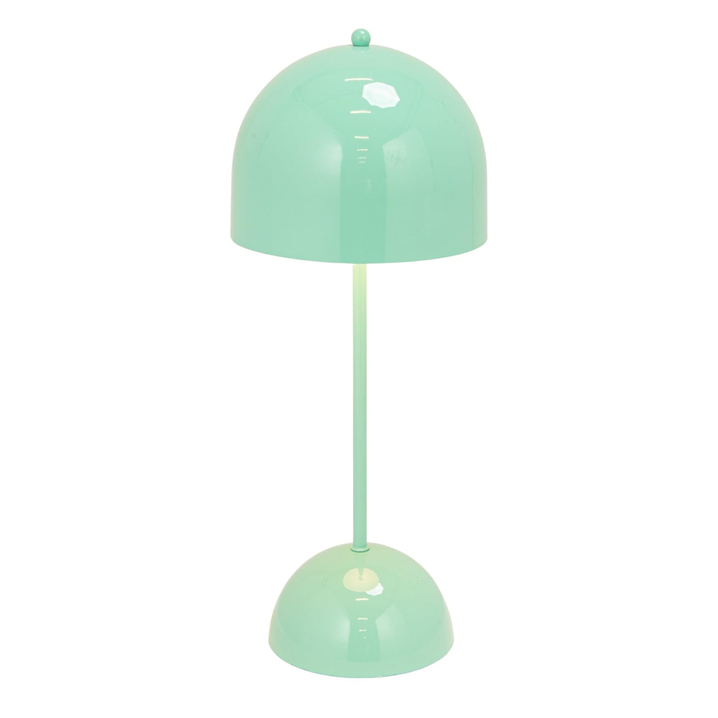 Creative Co-Op Large Metal LED Table Lamp with Inline Switch, Green Finish