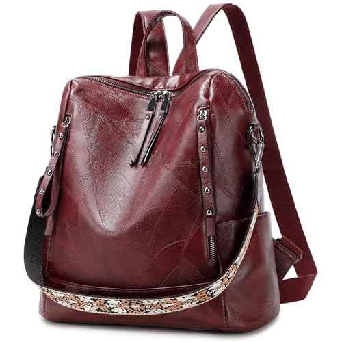 sqlp Fashion Backpack Purse for Women Vegan Leather Travel Back Pack Womens Designer Shoulder Bags