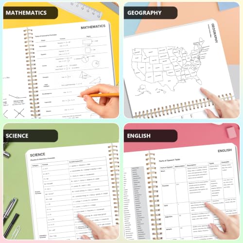 WENHUI Black Student Planner 2026-2027 8.5x11 Academic Organizer July to June