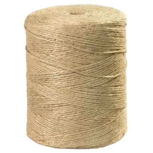 Aviditi Fiber Jute Twine, 4-Ply, 3700', 110 lbs. Tensile Strength, Natural (TWJ370)