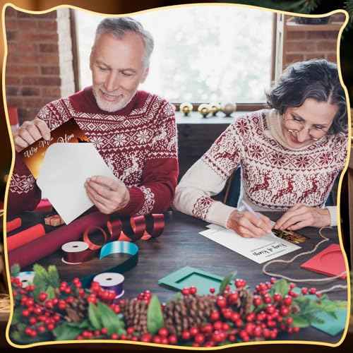 Eersida 100 Pcs Religious Nativity Christmas Card with Scripture Christmas Cards with Envelopes Bulk Religious Cards Bible Verses Nativity Scenes from Scripture for Xmas Winter New Year