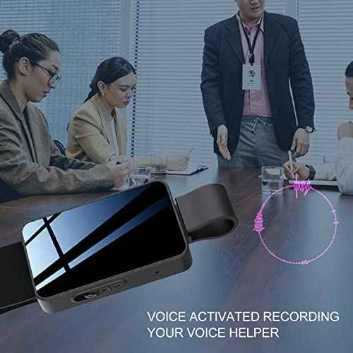 Yoidesu Digital Voice Recorder, 8GB, HD Noise Reduction, 30 Hours Battery, MP3 WMA WAV Support, USB 2.0, Voice Activated