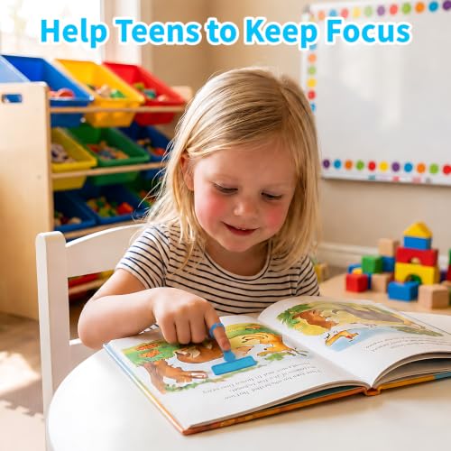Guided Reading Strips Set for Dyslexia - 16 PC Kids Reading Aids