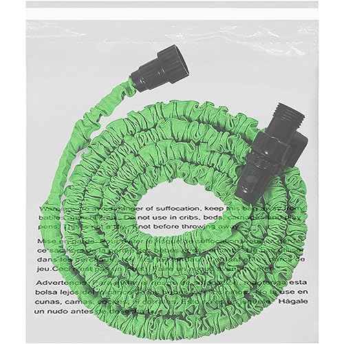 24" X 24¡± (5 Count) Self Seal Clear Poly Bags with Suffocation Warning for Packaging, Shipping, FBA Storage - Permanent Adhesive