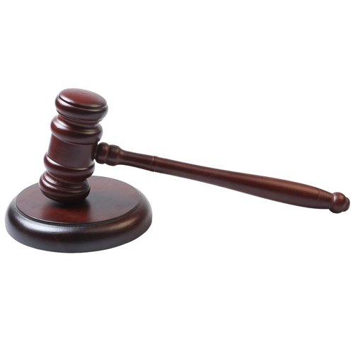 Beechwood Handcrafted Gavel and Block Set, 9.8 Legal Hammer with Sound Block for Ceremonies & Office Use